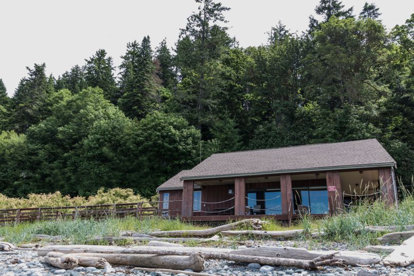 Cape Mudge Resort, Quadra Island, wharfhouse cottage